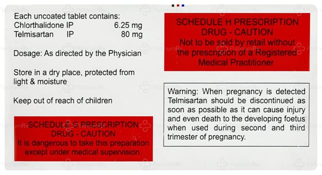 CTD T 6.25/80mg Tablet 15s