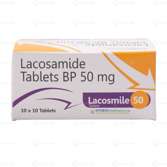 Lacosmile 50mg Tablet 10s