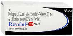 Revelol CH 50/6.25 Tablet ER 10s