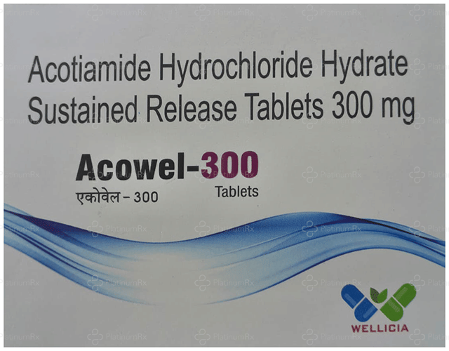 Acowel 300mg Tablet SR 10s