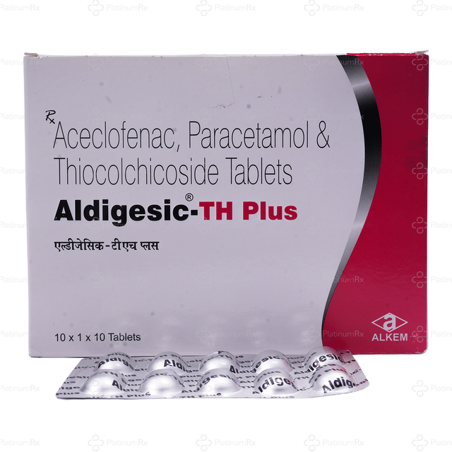 Aldigesic TH Plus 100/4mg Tablet 10s