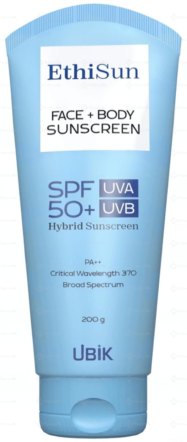 Ethisun Sunscreen SPF 50+ 200gm