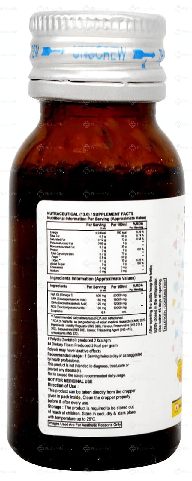 Cos3 Gluten & Sugar Free Delicious Mango Flavour Drop 30ml