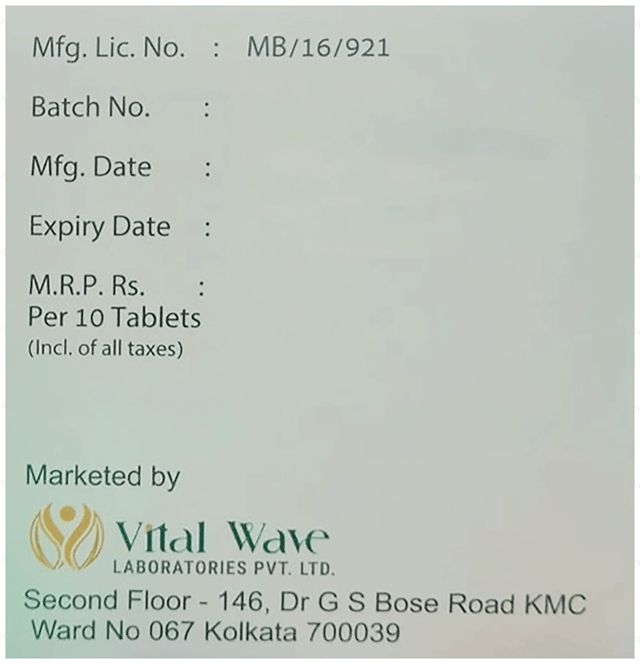 Mucowave AC 100/600mg Tablet 10s