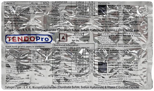 Tendo Pro Capsule 10s
