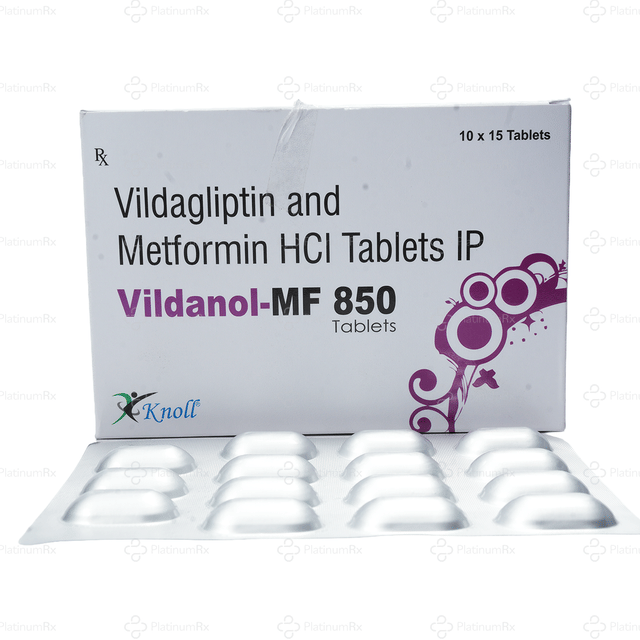 Vildanol MF 850/50mg Tablet 15s