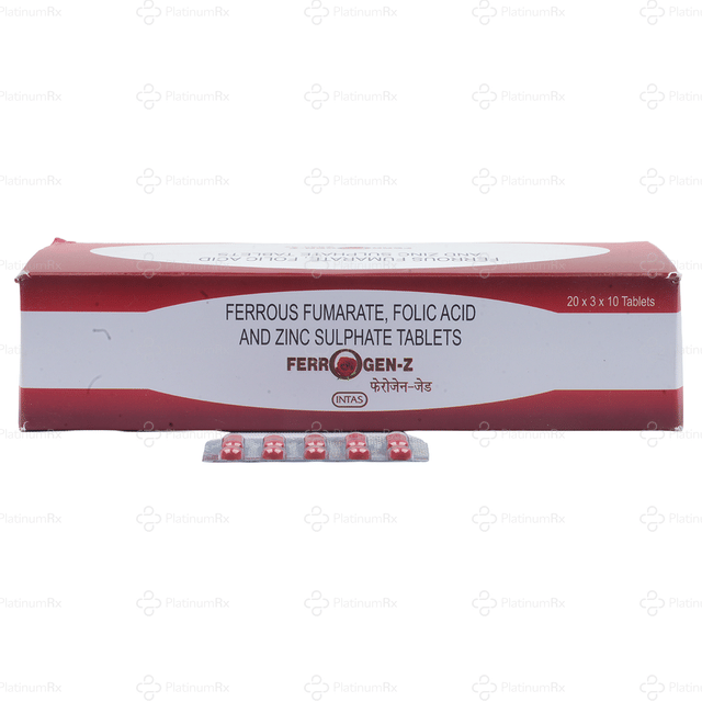 Ferrogen Z Tablet 10s
