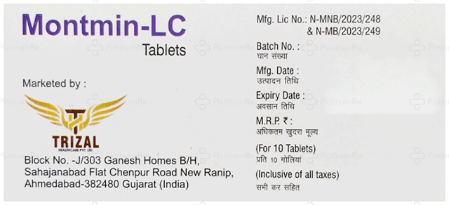 Montmin LC 5/10mg Tablet 10s