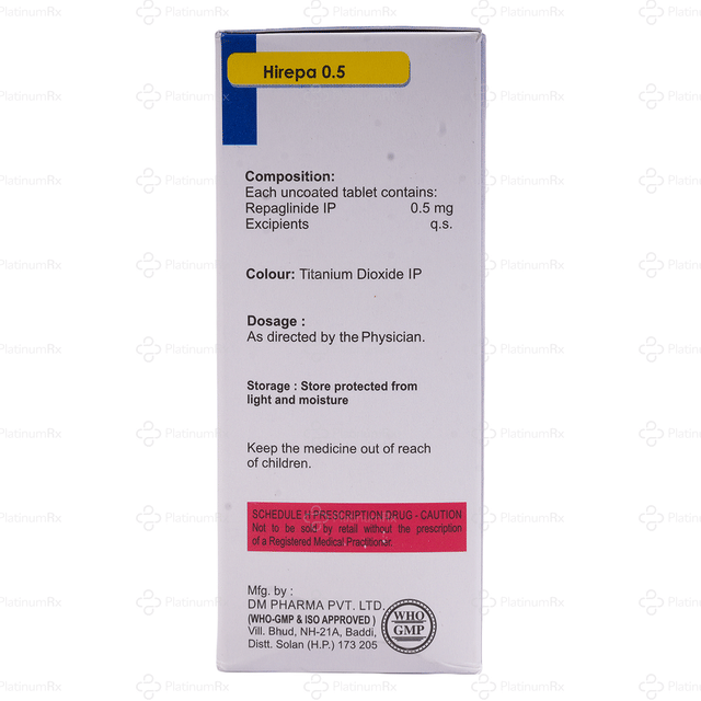 Hirepa 0.5mg Tablet 10s