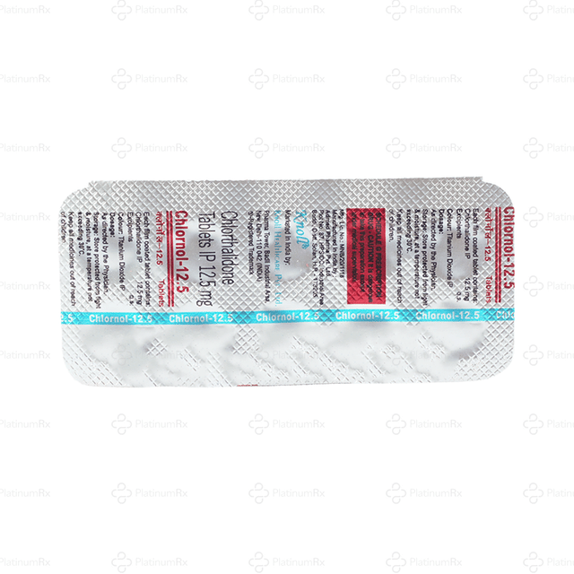 Chlornol 12.5mg Tablet 10s