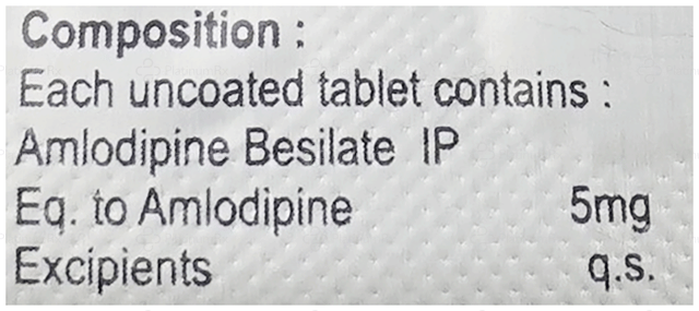 AMLOeco 5mg Tablet 14s