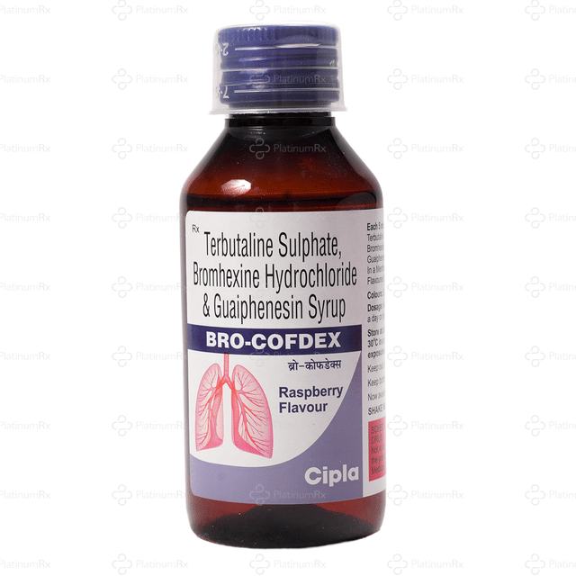 Bro Cofdex Syrup Raspberry 100ml