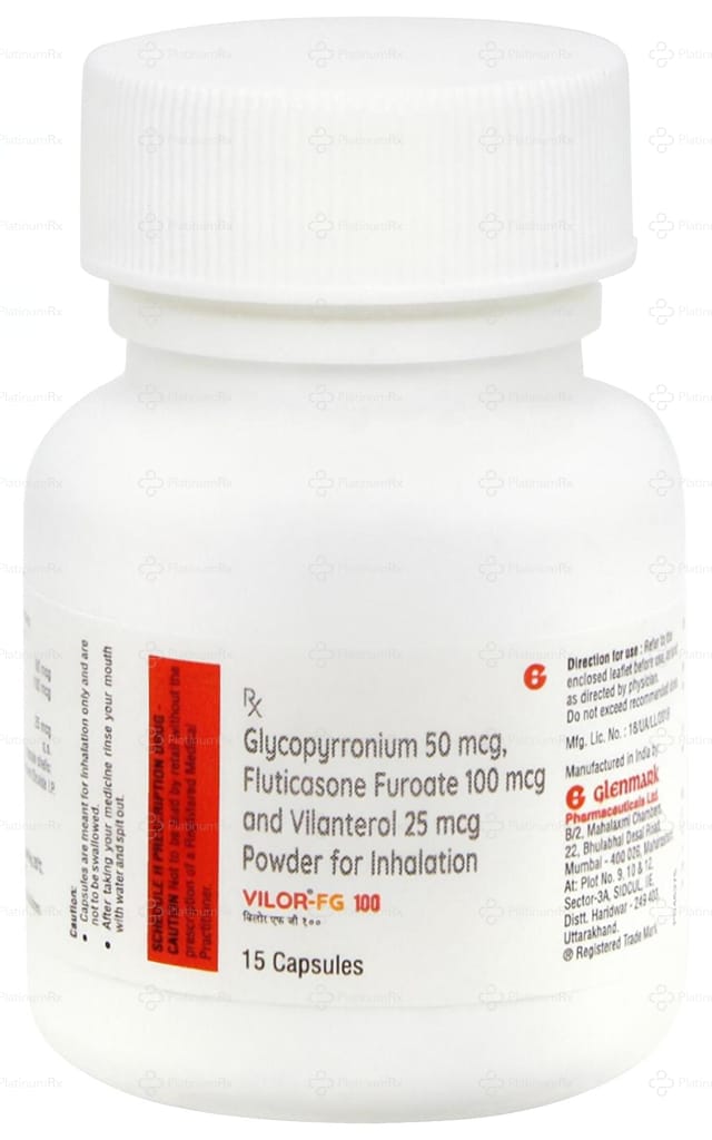 Vilor Fg 100mcg Capsule 15s