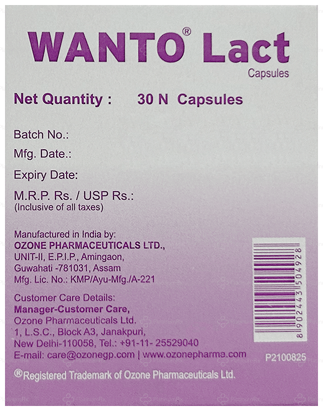 Wanto Lact Capsule 30s