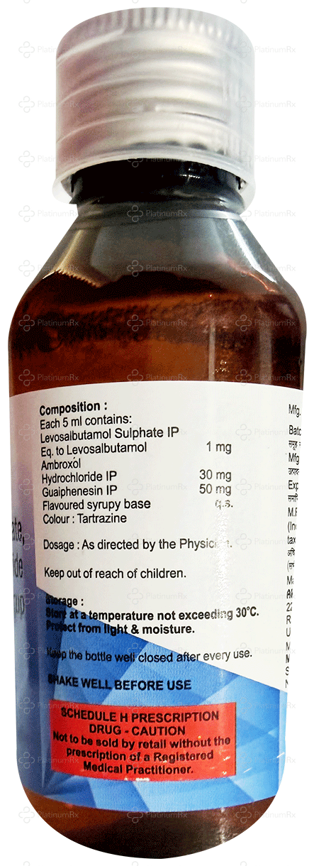 Cleanchest LS 30/50/1mg Syrup 100ml