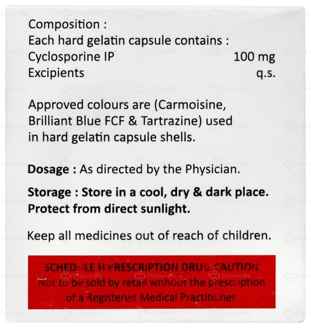 Inspor 100mg Capsule 10s