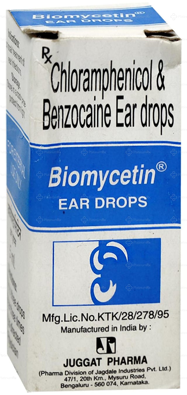 Biomycetin 5% Ear Drop 5ml
