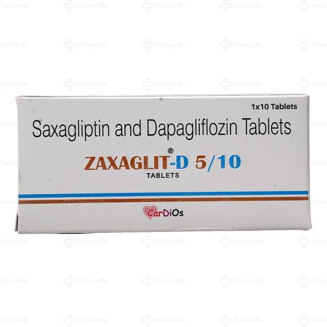 Zaxaglit D 5/10mg Tablet 10s