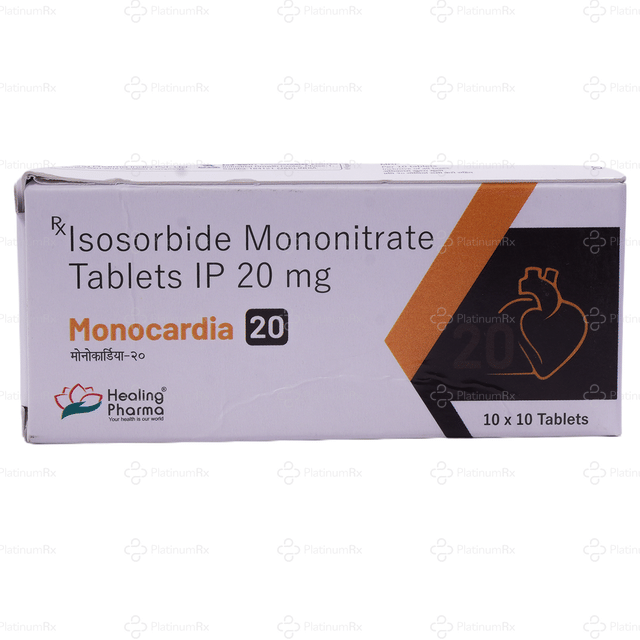 Monocardia 20mg Tablet 10s