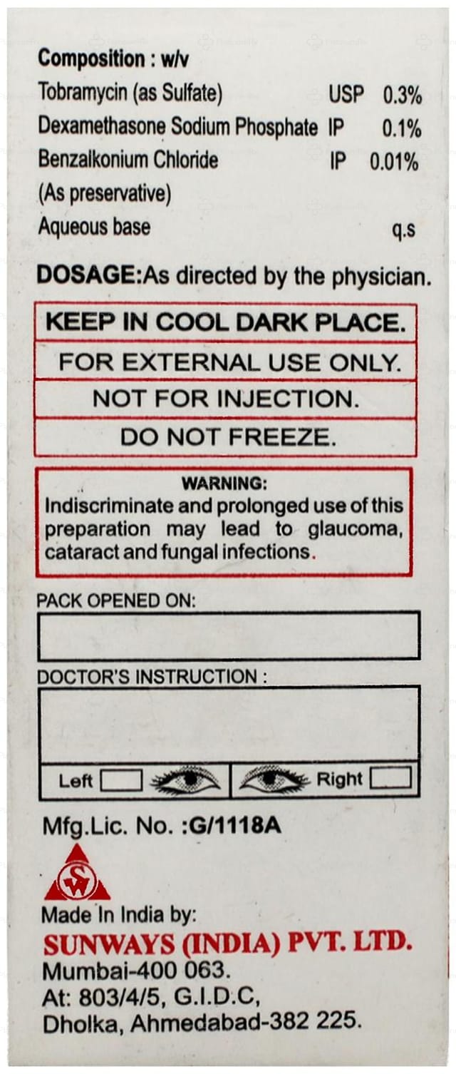 Nebracin DM Ophthalmic Solution 10ml