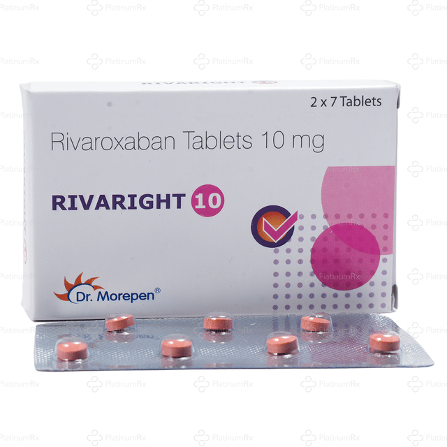 Rivaright 10mg Tablet 7s
