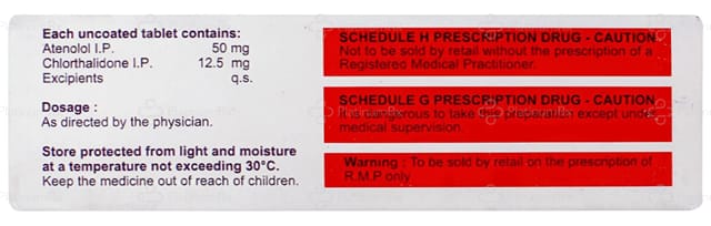 Atecard D 50/12.5mg Tablet 15s