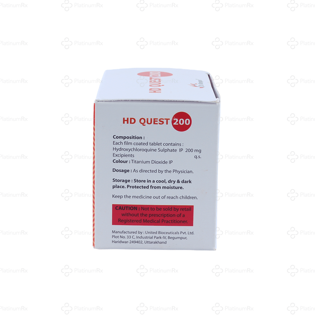 HD Quest 200mg Tablet 15s