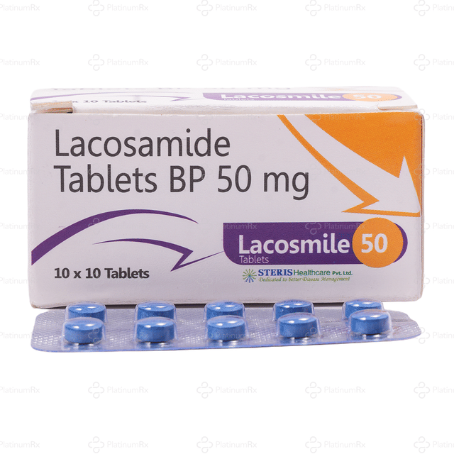 Lacosmile 50mg Tablet 10s
