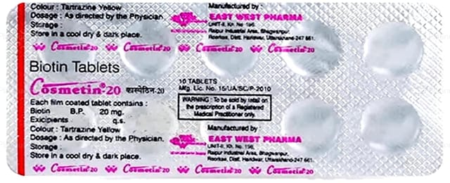 Cosmetin 20mg Tablet 10s