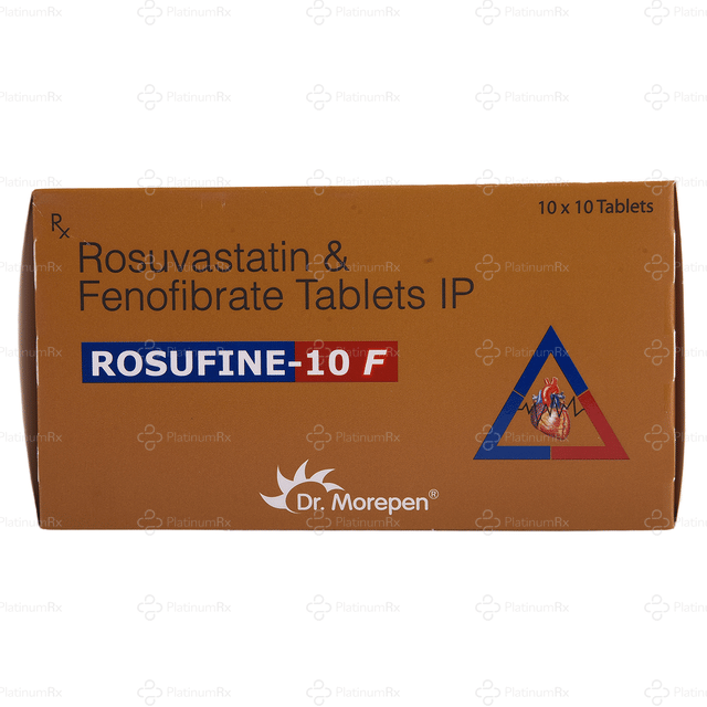 Rosufine F 10/160mg Tablet 10s