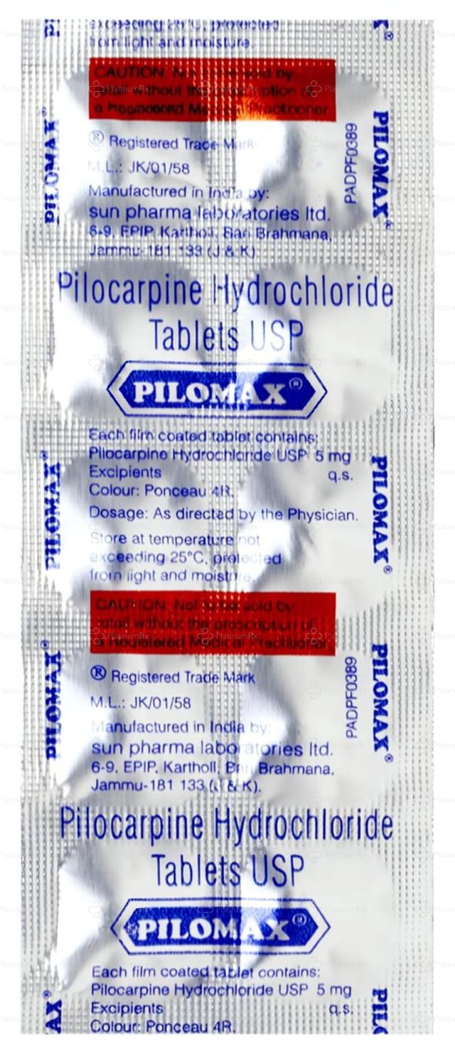 Pilomax 5mg Tablet 10s