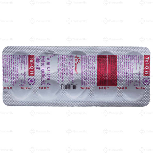 TEL QH 40/12.5mg Tablet 10s