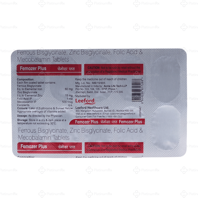 Femozer Plus Tablet 10s