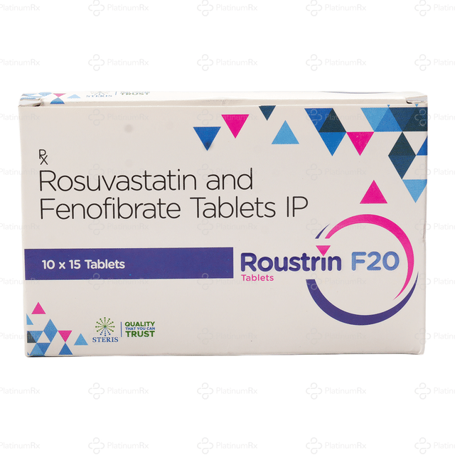 Roustrin F 20/145mg Tablet 15s