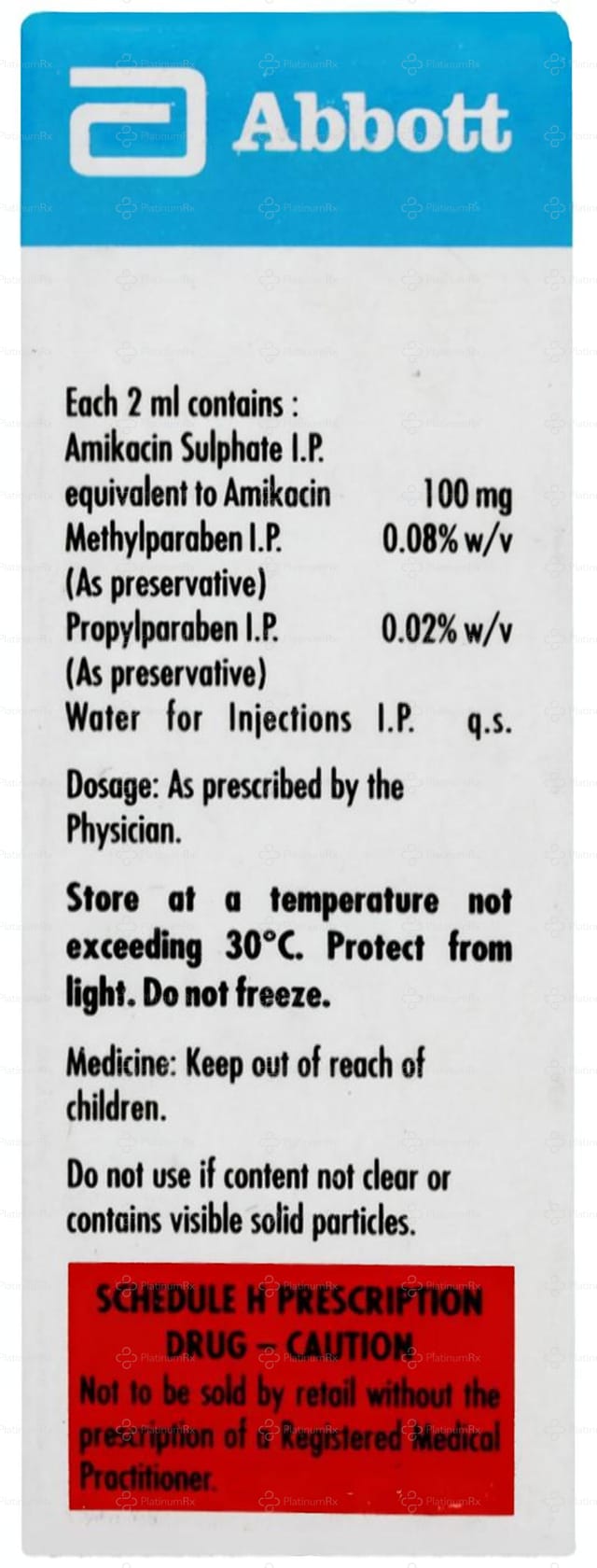 Nkacin 100mg Injection 2ml