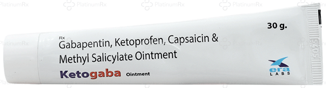 Ketogaba Ointment 30gm