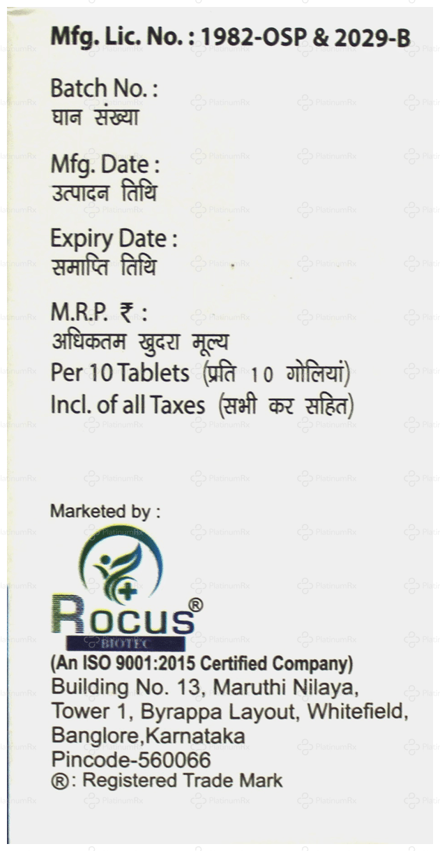 Rocus LC 5/10mg Tablet 10s