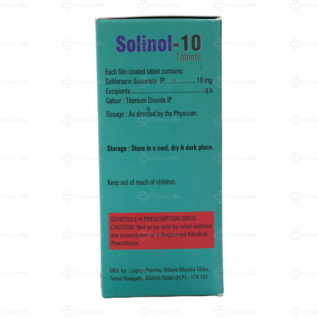 Solinol 10mg Tablet 10s