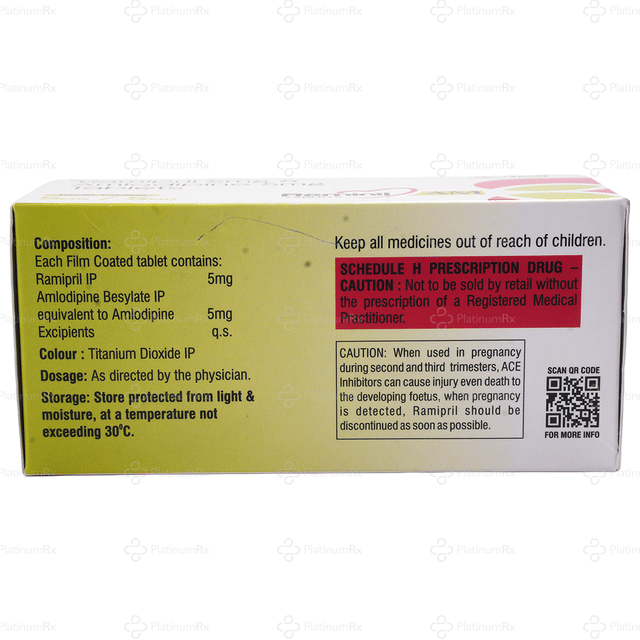 Reminil AM 5mg/5mg Tablet 10s