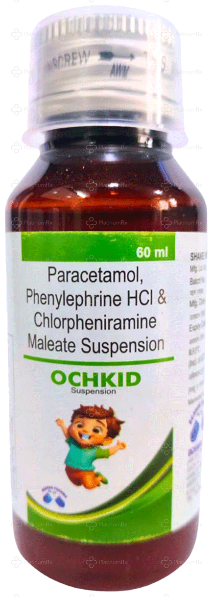 Ochkid 2/250/5mg Oral Suspension 60ml