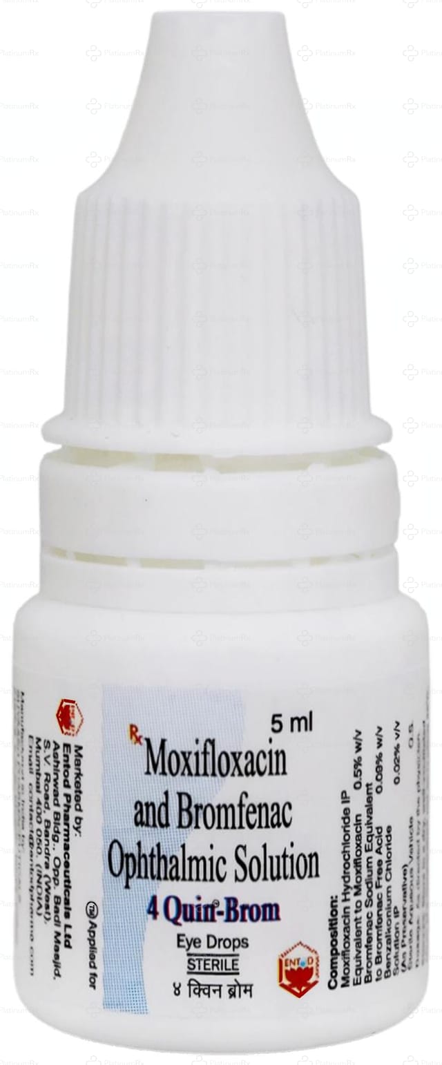 4 Quin Brom Sterile Eye Drop 5ml
