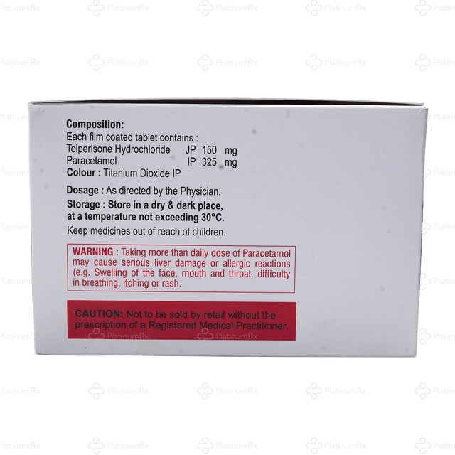 Tolexant P 150/325mg Tablet 10s