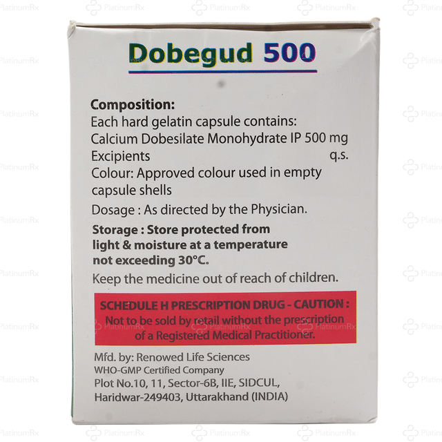 Dobegud 500mg Capsule 10s