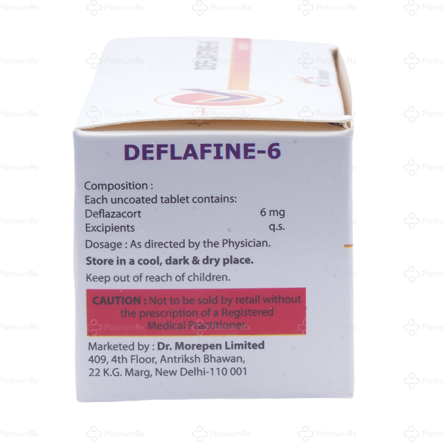 Deflafine 6mg Tablet 10s