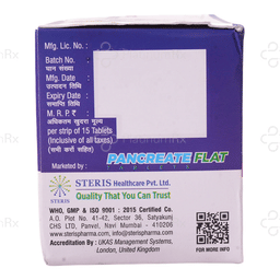 Pancreate Flat 80/170mg Tablet 15s