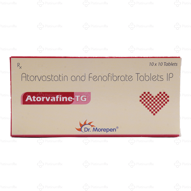 Atorvafine TG 10/160mg Tablet 10s