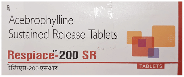 Respiace 200mg Tablet SR 10s