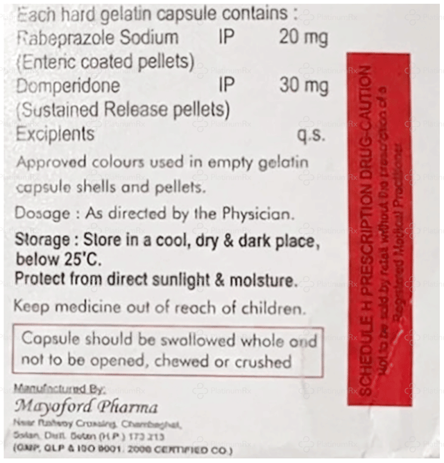 Ranpro DSR 30/20mg Capsule SR 10s