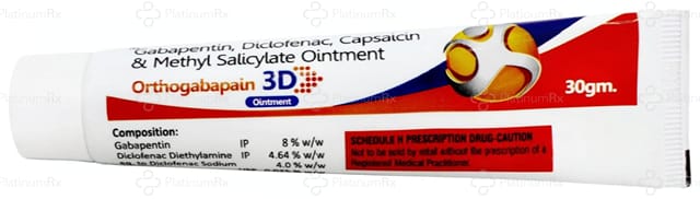Orthogabapain 3D Ointment 30gm