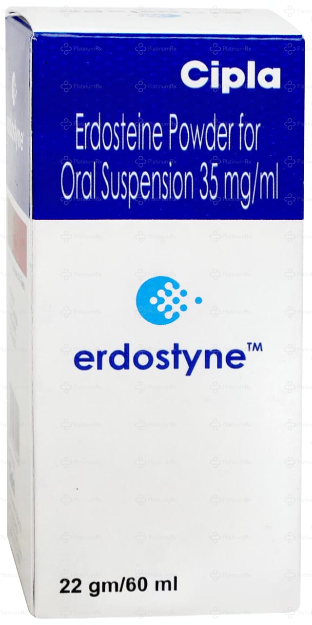 Erdostyne 35mg Suspension 60ml